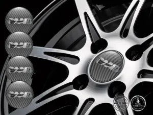 Saab Adesivi Cerchio Auto Emblemi Cupola Bombata